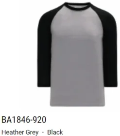 Athletic Knit Baseball Two Color Long Sleeve Shirts Adult -Hockey Goalie Equipment Store 11 37cf42e5 eff9 470e aa51 c6a5c3054065