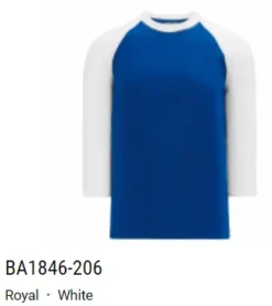 Athletic Knit Baseball Two Color Long Sleeve Shirts Adult