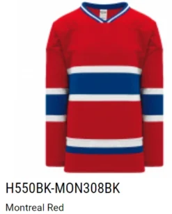 Athletic Knit Hockey Jerseys Knitted Selection 4 -Hockey Goalie Equipment Store 36