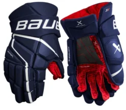Bauer Vapor 3X Hockey Gloves Senior -Hockey Goalie Equipment Store 3X Gloves Navy