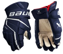 Bauer Vapor 3X Hockey Gloves Intermediate -Hockey Goalie Equipment Store 3X Pro Glove Navy 1