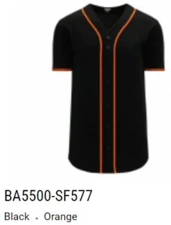 Athletic Knit Pro Full Button Baseball Jersey 2 -Hockey Goalie Equipment Store 6 f28cf0f2 414c 4efa b4ba 3777534ac2f2