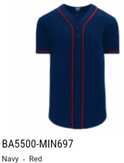 Athletic Knit Pro Full Button Baseball Jersey -Hockey Goalie Equipment Store 8 a1320257 b394 41e2 a741 8981b305f420