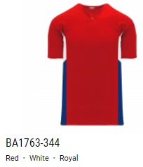 Athletic Knit One Button Pro Plackett Baseball Jersey Adult And Youth 3 6 Athletic Knit One Button Pro Plackett Baseball Jersey Adult And Youth 3 - Image 6