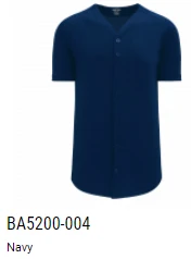 Athletic Knit Pro Full Button Baseball Jersey Mens Ladies And Youth 4 Athletic Knit Pro Full Button Baseball Jersey Mens Ladies And Youth - Image 4