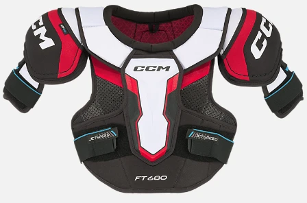 CCM Jetspeed FT680 Hockey Shoulder Pads 1 CCM Jetspeed FT680 Hockey Shoulder Pads