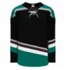 Athletic Knit Pro Hockey Jersey Anaheim 3rd Black - H550B
