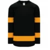 Athletic Knit Pro Hockey Jersey Boston Winter Classic Black - BOS293B