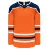 Athletic Knit Pro Hockey Jersey 2017 Edmonton Orange - EDM369B