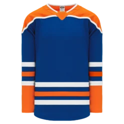 Athletic Knit Pro Hockey Jersey 2018 Edmonton 3rd Royal- EDM877B