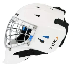 Powertek V3.0 Goalie Helmet - Senior -Hockey Goalie Equipment Store IceGoalieHelmetV3.0TEKGoalieHelmet4