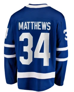 Toronto Maple Leafs Auston Matthews Adult Fanatics Hockey Jersey -Hockey Goalie Equipment Store MatthewsJersey3