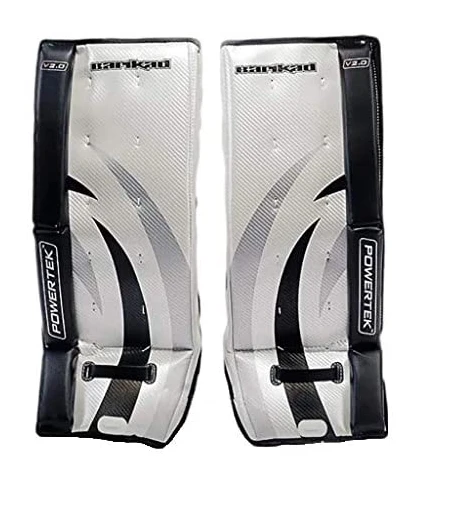 Powertek Barikad V2.0 Hockey Goalie Pad Set Youth & Jr 2 Powertek Barikad V2.0 Hockey Goalie Pad Set Youth & Jr - Image 2