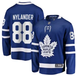 Toronto Maple Leafs William Nylander Fanatics Jersey 5 Toronto Maple Leafs William Nylander Fanatics Jersey -Hockey Goalie Equipment Store NylanderFanaticsJerseyFrontandBack