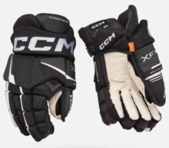 CCM Tacks XF Pro Hockey Gloves -Hockey Goalie Equipment Store XF pro glove black white