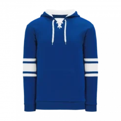 Athletic Knit Hockey Stripe Hoodie Adult
