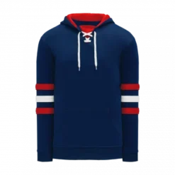 Athletic Knit Hockey Stripe Hoodie Adult -Hockey Goalie Equipment Store a1845 764