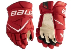 Bauer Vapor Flypro Hockey Gloves -Hockey Goalie Equipment Store bauerflyproglovesred