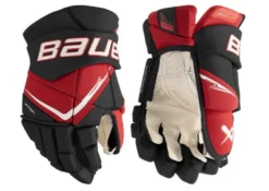 Bauer Vapor Flypro Hockey Gloves -Hockey Goalie Equipment Store bauerflyproglovesredandblack