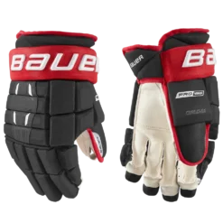 Bauer Pro Series Hockey Glove -Hockey Goalie Equipment Store bauerproseriesglove black red 1 990x 608aafda 8fa7 410e 9430 f8007048a0a4