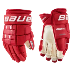 Bauer Pro Series Hockey Glove -Hockey Goalie Equipment Store bauerproseriesglove red 1 990x f88be754 3df1 4345 89b3 e2cee1bfc8db