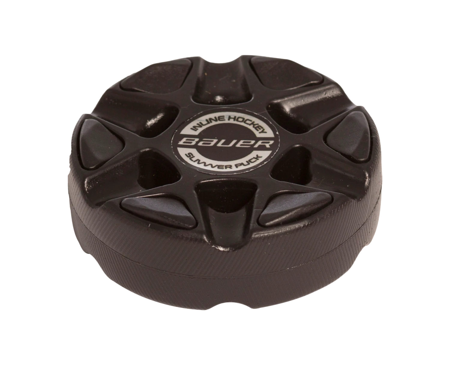 Bauer Slivvver Inline Roller Hockey Puck 1 Bauer Slivvver Inline Roller Hockey Puck