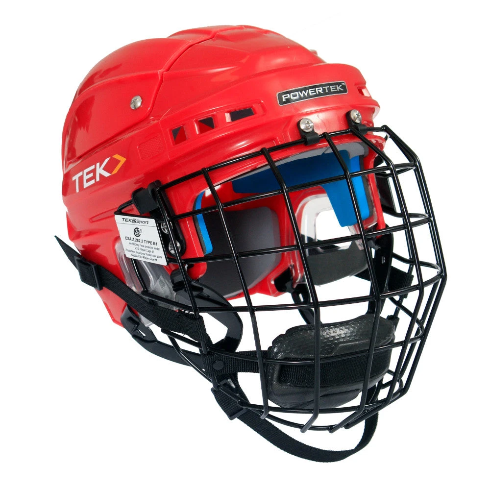 Powertek V3.0 Hockey Player Helmet 4 Powertek V3.0 Hockey Player Helmet - Image 4