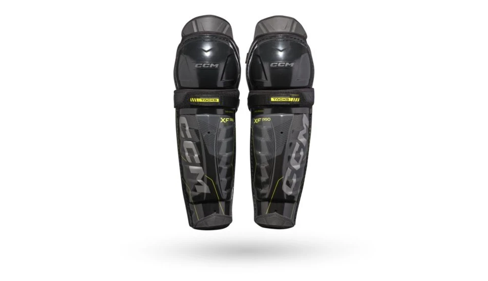 CCM Tacks XF Pro Hockey Shin Guards 1 CCM Tacks XF Pro Hockey Shin Guards