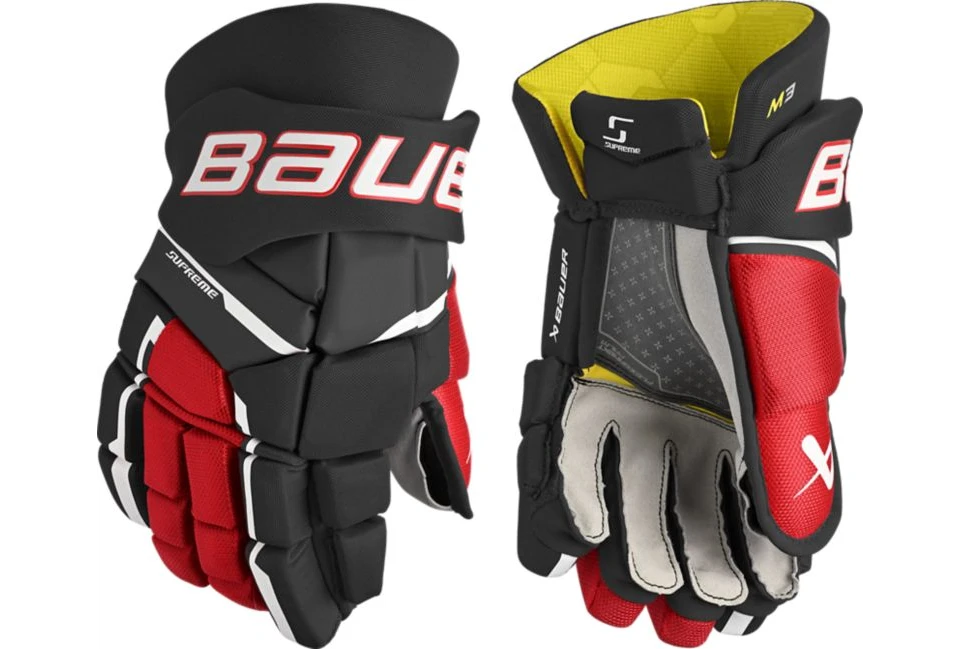 Bauer Supreme M3 Hockey Gloves 1 Bauer Supreme M3 Hockey Gloves