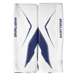 Bauer Vapor Flylite Senior Goalie Pads 10 Bauer Vapor Flylite Senior Goalie Pads -Hockey Goalie Equipment Store flylitepadswhitenavy