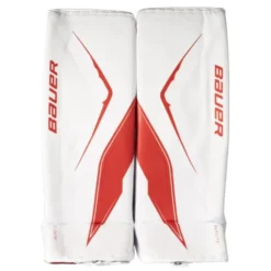 Bauer Vapor Flylite Senior Goalie Pads 11 Bauer Vapor Flylite Senior Goalie Pads -Hockey Goalie Equipment Store flylitepadswhitered