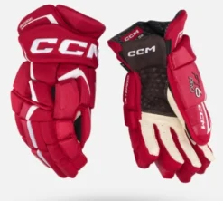 CCM Jetspeed FT6 Pro Hockey Gloves 9 CCM Jetspeed FT6 Pro Hockey Gloves -Hockey Goalie Equipment Store ft6 pro gloves red white