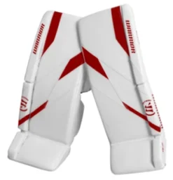 Warrior G7 Pro Intermediate Goalie Leg Pads 9 Warrior G7 Pro Intermediate Goalie Leg Pads -Hockey Goalie Equipment Store g7 pads white red 2