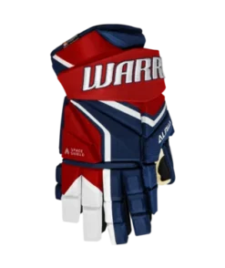 Warrior Alpha LX2 Hockey Gloves 11 Warrior Alpha LX2 Hockey Gloves -Hockey Goalie Equipment Store lx2gloveredwhitenavy