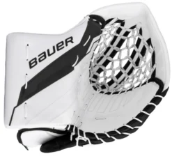 Bauer Shadow Supreme Senior Goalie Catcher 7 Bauer Shadow Supreme Senior Goalie Catcher -Hockey Goalie Equipment Store shadow glove white and black